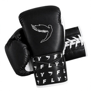 Gants de boxe d'entraînement en cuir légers et respirants à lacets pour adultes, personnalisables (OEM), équipement d'entraînement - Product Image 6