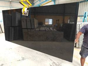 Durable Absolute Black <b>Granite</b> <b>Slabs</b>, Tiles and Blocks for Residential and Commercial Projects with Elegant Polished Surface - Product Image 2