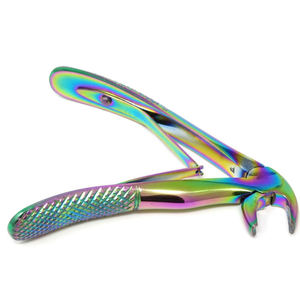 Nouvel ensemble de 7 forceps d'extraction dentaire Kelin pour enfants, instruments dentaires arc-en-ciel - Product Image 4
