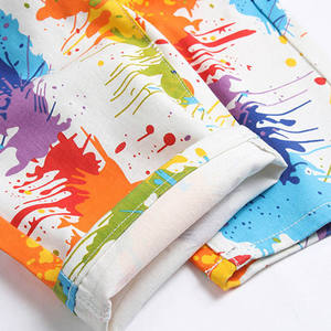 Customizable Men's Summer Shorts <b>American</b> Streetwear Style Print High Washable Loose Fit - Product Image 5