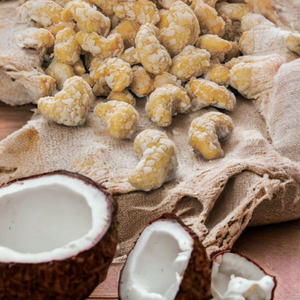 เม็ดมะม่วงหิมพานต์คั่วรสมะพร้าวขนาดใหญ่เพื่อสุขภาพกรุบกรอบถั่ว45กรัมเคลือบมะพร้าวจากประเทศไทย - Product Image 5