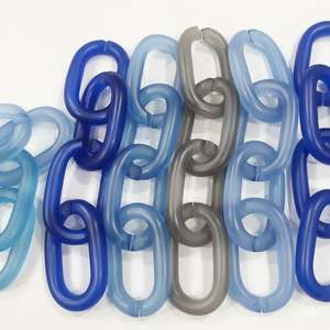 Cadenas de Resina Epoxi Transparentes Grandes y Coloridas para Decoración de Pared, Separador de Ambientes Personalizado - Product Image 3