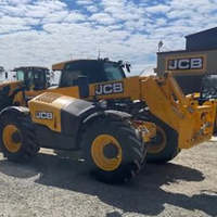 Nouveau chariot télescopique JCB 540-170 17m 4000kg Hauteur de levage des fourches 75mm Roues en caoutchouc/PU Tout-terrain et terrain accidenté