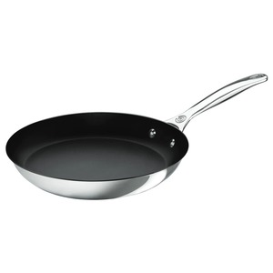 Nonstick Frying <b>Pan</b> Stainless Steel Round Minimalist Design PTFE Coating For Gas <b>And</b> Induction Cooker - Product Image 5