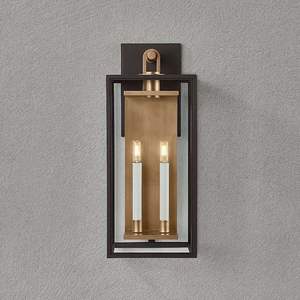Lanterne suspendue vintage en laiton et cuivre Heritage Glow, lanterne rustique en laiton au charme authentique, lanterne en laiton style palais royal - Product Image 4