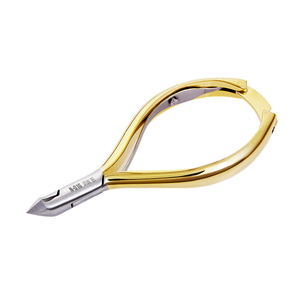Pince à cuticules en acier 440c finition mate, coupe-ongles incarnés avec verrou de sécurité, instruments de beauté pour salon de manucure - Product Image 5