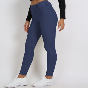 Leggings de Equitación para Hombre, Cintura Alta, Silicona, Ajuste Profesional, Entrenamiento, Personalizados, BAND BROTHERS - Product Image 3
