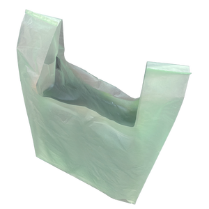 Bolsa de camiseta compostable de base biológica, precio al por mayor, logotipo personalizado y color del fabricante de Vietnam - Product Image 4