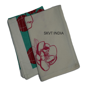 High Quality Organic Cotton Linen Tea <b>Towel</b> Reusable Quick Dry Custom Printed Logo Eco-Friendly Floral <b>Pattern</b> Kitchen Essential - Product Image 6