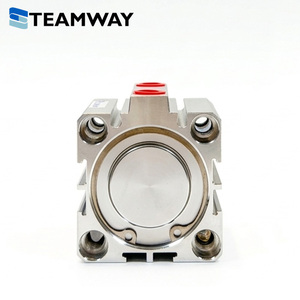 TEAMWAY DJ ซีรีส์กระบอกลมขนาดกะทัดรัด, กระบอกลมอลูมิเนียมอัลลอยด์แบบบาง, ขนาดรู 12 มม.-100 มม., ระยะชักสูงสุด 150 มม. - Product Image 3