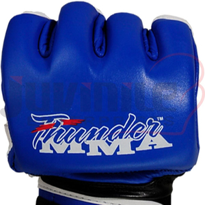 Professional Cowhide Leather Open Palm Cut Finger MMA Gloves for Boxing and Outdoor Training Breathable Lightweight OEM Gloves - Product Image 2