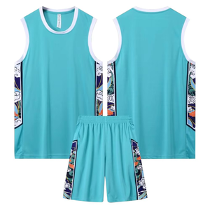 Tenue de basketball personnalisée OEM pour hommes grandes tailles – Maillots sans manches 100 % polyester de haute qualité avec sublimation et nom d'équipe personnalisé - Product Image 5