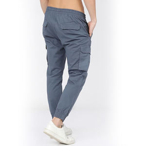 Pantalones Jogger con Logotipo Bordado para Hombre, Pantalones Deportivos Casuales, Corte Ajustado, Puños Elásticos, Detalle de Marca - Product Image 3