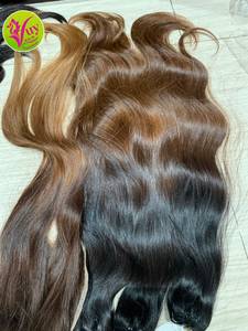 ผมแท้เวียดนาม HD Lace Frontal แบบลอนธรรมชาติ สีน้ำตาล  ถอนขนมาแล้ว  ไรผมธรรมชาติ  ผ้าลูกไม้โปร่งแสงแบบสวิส - Product Image 4