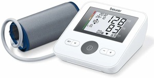 Monitor de Presión Arterial Inteligente Beu*rer BM 27, Clínicamente Validado con Detección de Fibra Cardíaca y Bluetooth, Pantalla Dual - Product Image 1