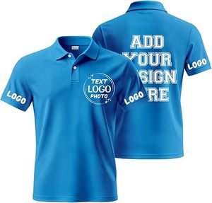 Embroidered Logo Polo Shirts Wholesale Factory Price Men's <b>Classic</b> Polo Shirt with Custom Label Service Premium Workwear T Shirt - Product Image 4