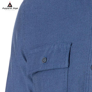เสื้อเชิ้ตผู้ชายลำลองสวมใส่สบาย ทันสมัย ตัดเย็บตามขนาดที่ต้องการ ขั้นต่ำในการสั่งซื้อน้อย เหมาะสำหรับขายออนไลน์ - Product Image 6