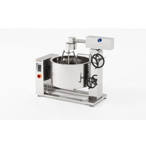 Olla de vapor encamisada con inducción y rotación Amicook 380V/440V, modelo encamisado, fácil de usar, anticorrosivo, para salsas, motorizado, para preparar comidas - Product Image 5