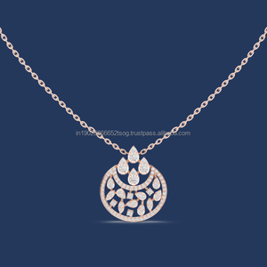 Venta al por mayor nueva cadena de joyería de moda 925 collar de cristal de plata para las mujeres - Product Image 1