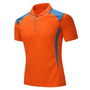 เสื้อโปโลพนักงานชายแบบสลิมฟิตสำหรับฤดูร้อน  ผ้าโพลีเอสเตอร์ 100%  สองสี  พร้อมปักโลโก้ตามสั่ง - Product Image 3