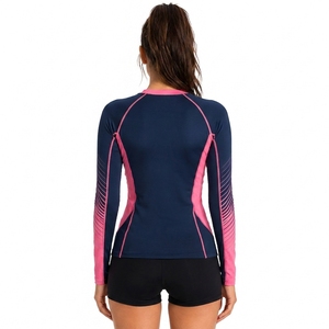 New Design Women Rush Guard Premium Quality Breathable Women Rash Guard Long Sleeve UV Protection Quick Dry Stretch <b>Swim</b> <b>Shirt</b> - Product Image 2