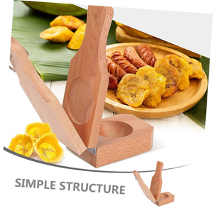 Wooden <b>Nutcracker</b> Tool Manual Nut Sheller Handmade Wood Walnut Pecan Hazelnut Cracking Opener Kitchen Household Tool - Product Image 6