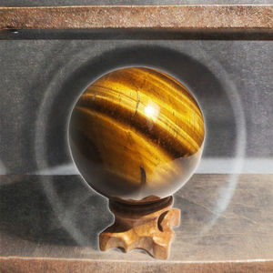 Esfera de Ágata con Bandas de Calcita Naranja Pulida al por Mayor, Bola de Energía Semipreciosa para Decoración del Hogar, Artesanía de Feng Shui - Product Image 3