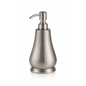 Distributeur de savon antique en bronze, pompe à savon liquide en métal martelé, flacon de lotion pour lavage des mains sur comptoir, accessoires de salle de bain pour hôtel - Product Image 2