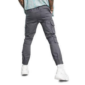 Pantalones Jogger para Hombre al por Mayor, con Bolsillos Cargo y Utilitarios, Bajo MOQ, Mezcla de Algodón y Spandex - Product Image 4