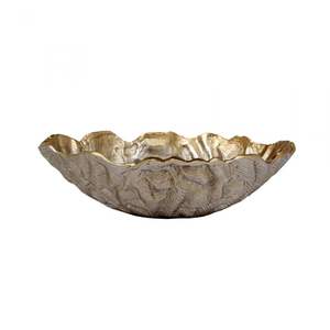 Wholesale Polished Eco-Friendly Gold Aluminum Nuts <b>Chocolate</b> Bowl Luxury Customized Handmade Metal Bowls for <b>Wedding</b> Parties - Product Image 2