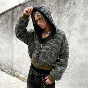 Embroidery Plain <b>Black</b> Casual Streetwear Hoodie Men Heavyweight <b>Fleece</b> 280g Regular Fit Breathable Eco-Friendly Winter - Product Image 4