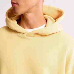 Sweat-shirts à capuche personnalisés brodés avec logo, en coton tissé 100 %, anti-plis, coupe ample, pour hommes, qualité ODM, collection automne - Product Image 4
