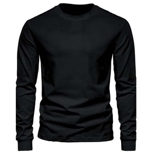 เสื้อยืดคอกลมแขนสั้นผู้ชาย สีพื้น ผ้าถัก ทรงปกติ รักษ์โลก ผลิตจากผ้าฝ้าย 100%  รับสั่งทำสีตามต้องการ - Product Image 2
