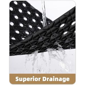 Tappetino da Esterno Super Resistente in TPE, Antivento, Ecologico, Inodore, con Connettori Antiscivolo, Tappeto di Benvenuto - Product Image 1
