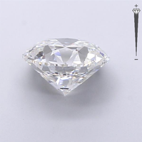 Diamant de laboratoire certifié IGI 2,50 CT EURO CUT Couleur E Pureté VVS2 Modèle 1 ROYAL GEMS pour la fabrication de bijoux