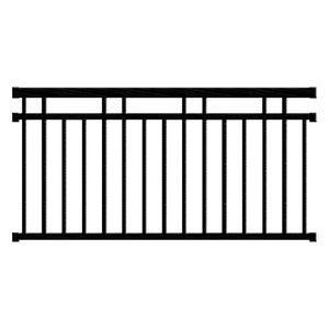Linea Exports Inc. Vallas de Seguridad Personalizadas de Hierro y Aluminio de 6 pies de Altura, Resistentes a los Rayos UV, Fáciles de Montar, Residenciales - Product Image 3