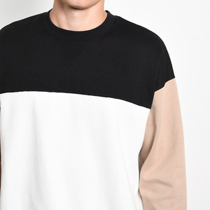 Sweat-shirts en molleton surdimensionnés à épaules tombantes avec étiquette personnalisée, 100 % coton de luxe pour homme, hiver 2026 - Product Image 4
