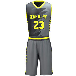 Nouvelle arrivée, design OEM, uniforme de basket-ball personnalisé, uniforme de sport, uniforme de basket-ball 100% polyester, dernier design - Product Image 1