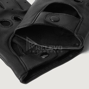 Gants de moto en cuir professionnels, logo personnalisé, faible MOQ, équipement de course en marque privée, prix bas, vente en gros - Product Image 2