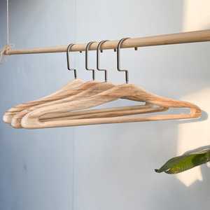 Khadim Handicrafts <b>Wooden</b> Clothing Organizer Stainless Steel <b>Hooks</b> Non-Slip Modern Design Flexible <b>Coats</b>/Shirts Single Wardrobe - Product Image 1