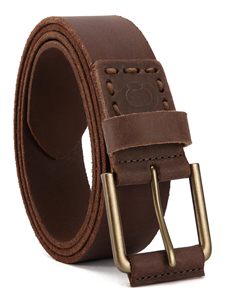 Custom Men Full Grain Leather <b>Work</b> <b>Belt</b> Heavy Duty Casual Jeans <b>Belt</b> OEM Bulk Wholesale - Product Image 1