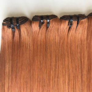 Prix usine 100% brut vierge vietnamien perruque de cheveux humains Bonestraight Bronze brun couleur Super Double dessiné Extensions de cheveux - Product Image 6