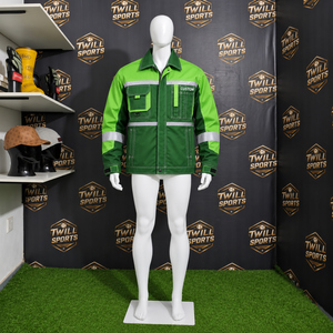 Construction <b>Jacket</b> Men's <b>Hi</b> <b>Vis</b> Reflective Construction <b>Jacket</b> <b>Waterproof</b> Safety Workwear Winter <b>Jacket</b> - Product Image 4