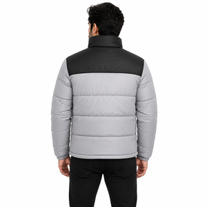 Wholesale Winter Puffer Men's <b>Jackets</b> Quilted Insulated Full Zip <b>Warm</b> Casual Outdoor Coat OEM <b>Waterproof</b> Outdoor <b>jacket</b> Supplier - Product Image 3