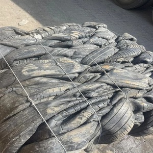 Déchets de pneus d'occasion disponibles pour le traitement du caoutchouc avec récupération de fil d'acier, adaptés au broyage, à la granulation et au recyclage - Product Image 1
