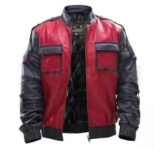 2026 New Design <b>Men</b> <b>Leather</b> <b>Jacket</b> Genuine Cowhide <b>Leather</b> <b>Jacket</b> for Custom Branding Orders - Product Image 5
