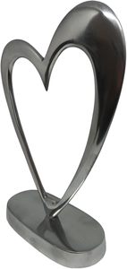 Regalos Significativos, Escultura de Corazón de Peltro, Símbolo de Amor, Adorno Decorativo para el Hogar, Regalo Romántico para Aniversario o Boda - Product Image 3
