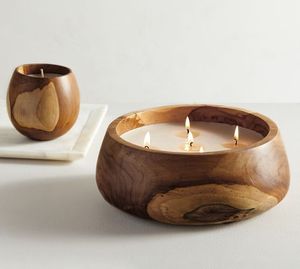 Modern <b>Rustic</b> Handmade Wooden Candle Holder & Stand for Christmas Home Decor Meditation/Yoga Rooms - Product Image 4
