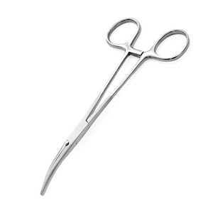 Pinzas Kocher Rectas de Acero Inoxidable de Primera Calidad, Pinzas Quirúrgicas con Bloqueo, Instrumento Médico Reutilizable - Product Image 2
