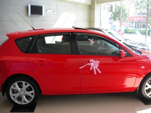 Viseras para Ventanas de Auto HIC, Protectores Contra la Lluvia, Material PMMA, 100% Compatibles con MAZDA 3 Wagon 5 Puertas, Axela Wagon 5 Puertas 2004~2008 - Product Image 3